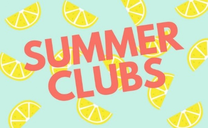 Latest News » Summer Holiday Clubs 25.5.18